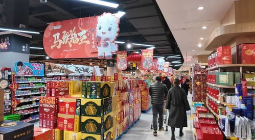 山東萊西春節(jié)消費市場繁榮興旺，日用百貨購銷兩旺年味足