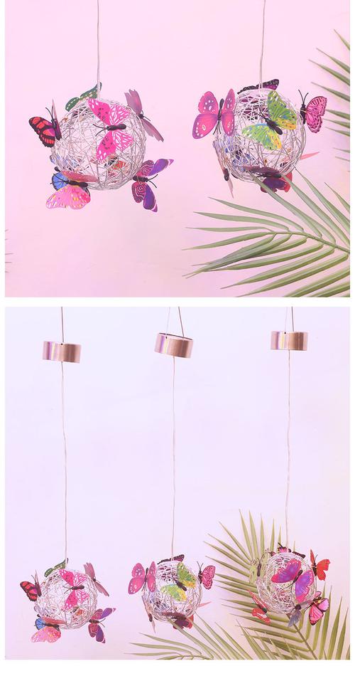 點亮夜色，共赴一場蝶舞流光｜可來福新款LED太陽能蝴蝶掛樹球評測